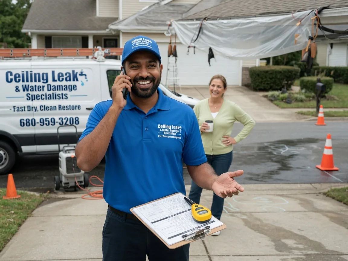 Ceiling Leak Cleanup Aiea, HI FAQs